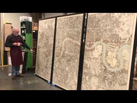 Old Map of London circa 1877