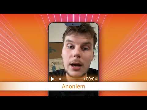 TV Oranje app videoboodschap - Anoniem