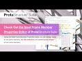 Steel Frame Member Properties Of ProtaStructure Suite