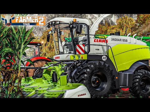 LS19 FarmerTown 2 #81: MAIS häckseln: Schüsse im Maisfeld?! | LANDWIRTSCHAFTS SIMULATOR 19
