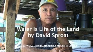 preview picture of video 'Water is Life of the Land - David Sproat'