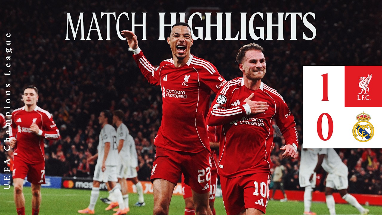 Liverpool FC 1 - 0 Real Madrid CF highlights