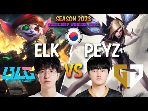 BLG Elk vs GEN Peyz - Elk TRISTANA vs Peyz KAI'SA ADC - Patch 13.19 KR Ranked