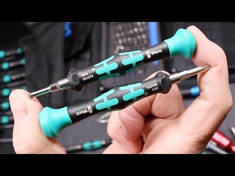A Better Bit Holder? Wera 1014 Kraftform Micro 4mm handle: Expand your bit set and work faster!