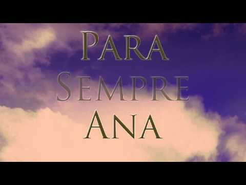 Sinopse em v�deo do livro Para Sempre Ana