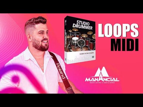 Ritmo de Bateria e Percussão Axé Midi 022