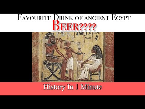 [15] Favorite Drink of Ancient Egyptian | The Beer | HistoryIn1Minute