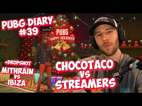 ChocoTaco vs Streamers | Streamer Vs Streamer | PUBG DIARY #39
