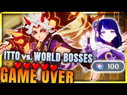 soloing world bosses with itto