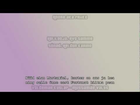 Voldemar Kuslap - Mustamäe valss (laulusõnadega/HQ heli)