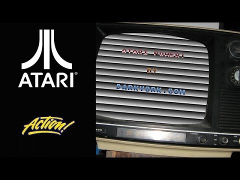 My first program written in ACTION! for ATARI!