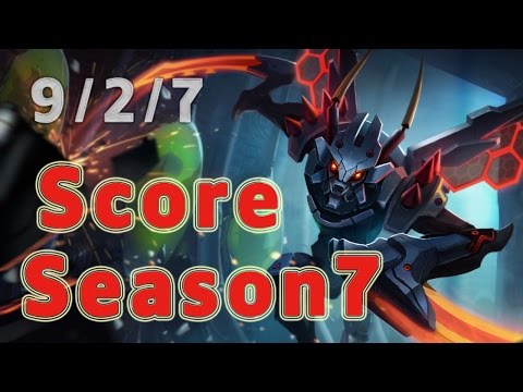 KT Rolster Score Kha'Zix Jungle vs Rengar Patch 7.6