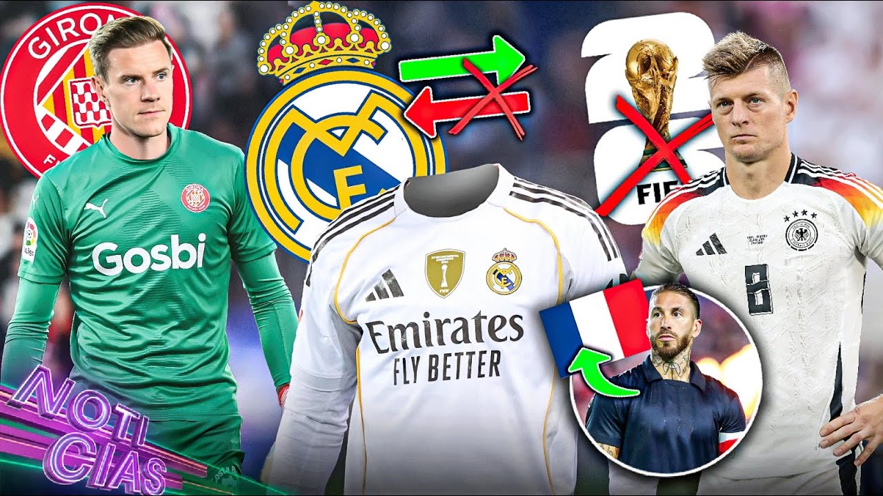 Madrid sin fichajes | Girona quiere a Ter Stegen | Kroos contra 'nuevo' Mundial | ¿Ramos a Francia?