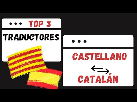 Cómo traducir un TEXTO o PDF del catalán al español | Traductor castellano catalán