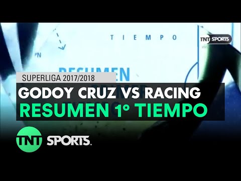 Resumen Primer Tiempo: Godoy Cruz vs Racing | Fecha 17 - Superliga Argentina 2017/2018