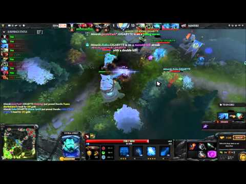 54   5eva  Vs Gigabyte Mineski The International 2015