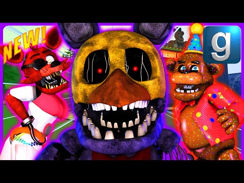 Gmod FNAF | Review | Brand New Markiplier's Thumbnail Animatronics, AU:SD Ragdolls, & More!