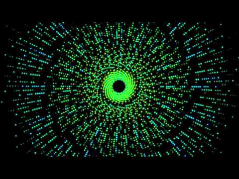 Club Visuals 551 - 60fps Circular Hypnotic Particles Free Animation HD