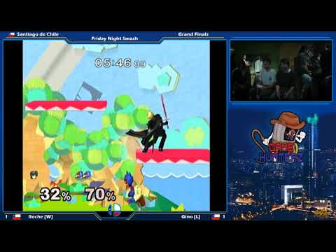 FNS #203 SSBM - Roche (Marth) vs Gino (Falco) - Grand Finals