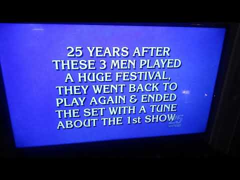 Crosby, Stills, and Nash "Final Jeopardy!" 7-4-18