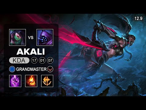 Akali vs Jax Top - EUW Grandmaster - Patch 12.9 Season 12