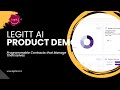 Legitt AI Product Demo | Sales Enablement & Contract Lifecycle Management