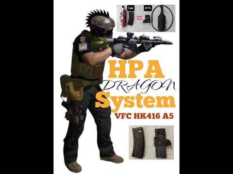 HK416 A5 GBB auf HPA Review und Schusstest