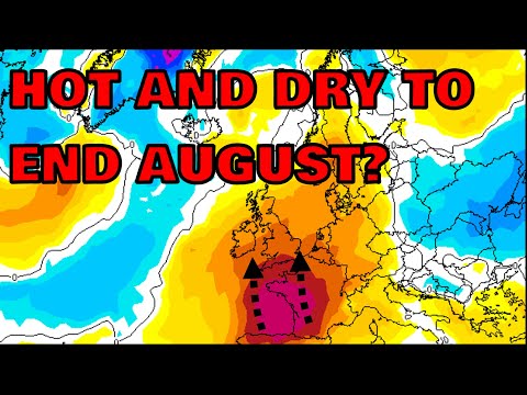 Hot and Dry to End August? 8th August 2023