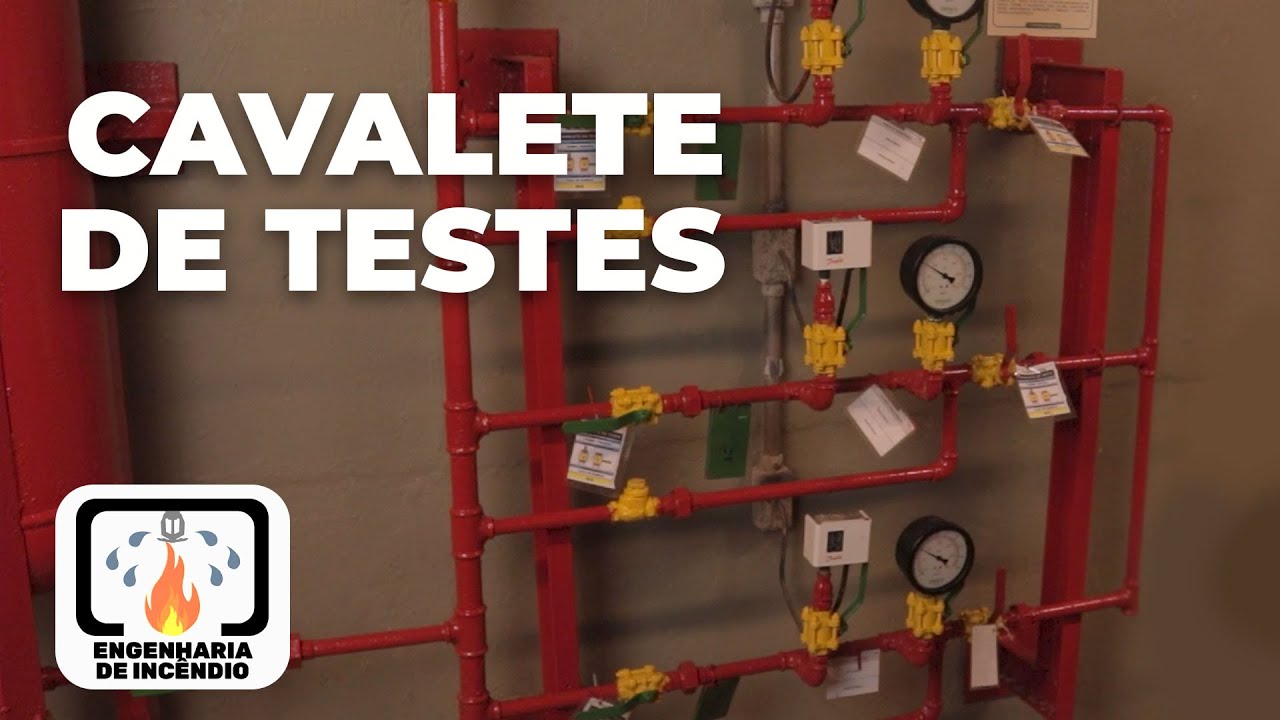 Cavalete de Testes - Sprinklers e Hidrantes