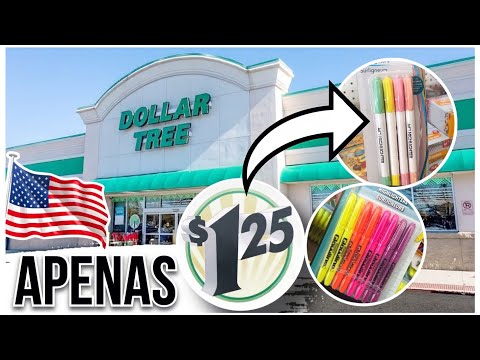 US Dollar Tree - Everything at $1.25 - Buying School Supplies - Back to School 2023 - Cheap Store...