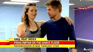 💜💜💜 AMAZING AMY NO LEGS PURDY DANCES WITH DEREK HOUGH & DANCING STARS ON ABC =)