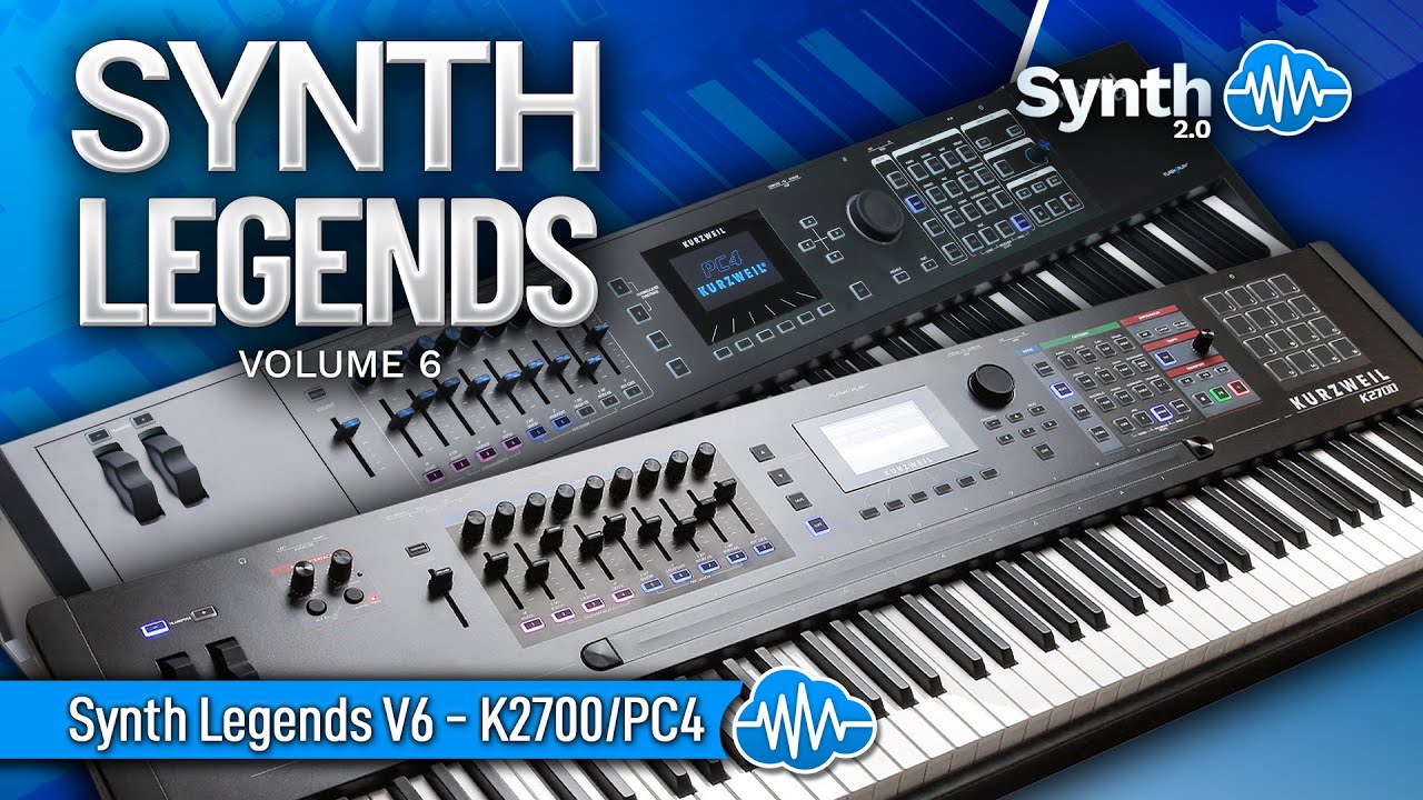 SLG007 - Complete Synth Legends - Kurzweil K2700 ( 90 presets ) Video Preview