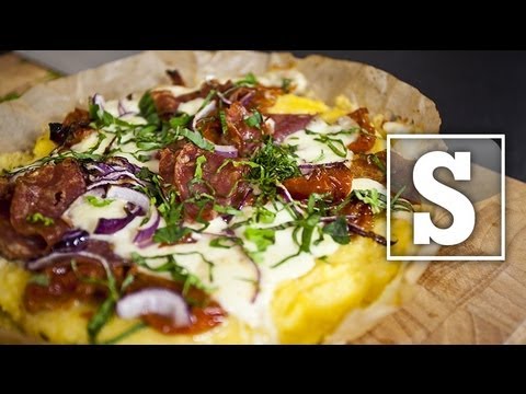 QUICK POLENTA PIZZA RECIPE - SORTED