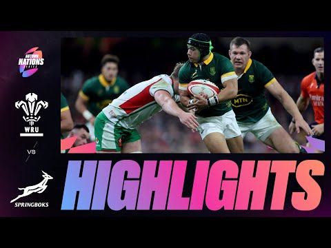 HIGHLIGHTS | WALES V SOUTH AFRICA | AUTUMN NATIONS SERIES