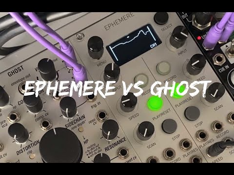 Ephemere -Autosequenced Voice- to Ghost
