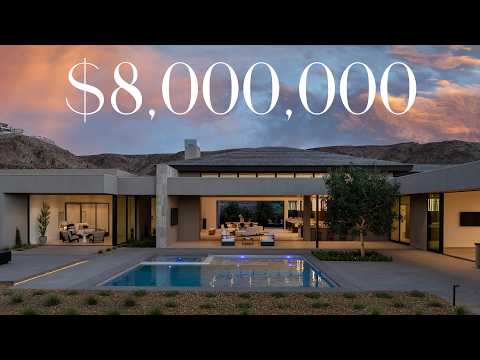 Hidden Luxury in Henderson! This $8M Home is an Architectural MASTERPIECE!