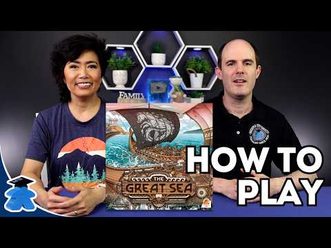 The Great Sea - Official How to Play. Complete, Clear, Concise Board Game Tutorial