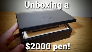 Pineider Matrix Fountain Pen: First Impressions of a Luxury Gold Nibbed Flex Pen