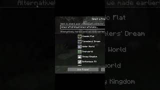 How to customize superflat worlds