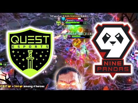 QUEST vs 9 PANDAS - DECIDER MATCH - BALI MAJOR 2023
