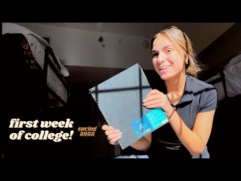 FIRST WEEK SPRING 2022 VLOG (UGA edition)// classes, snow day, championship parade, etc