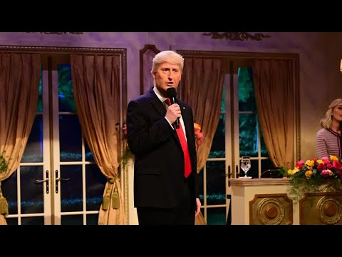 'SNL' cold open mocks Trump's 'major announcement' on release of digital trading cards