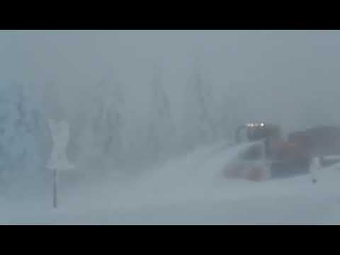 Fräsarbeiten der Harzer Schmalspurbahn