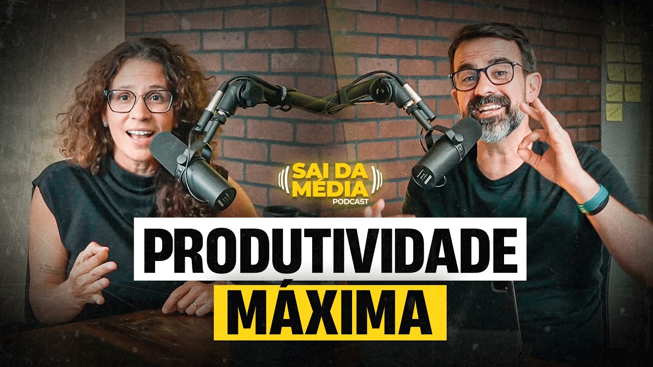 Como ORGANIZAR sua vida inteira com 3 APLICATIVOS | Podcast Sai da Média #160