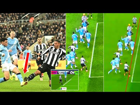 Huge Controversy in Mancity vs Newcastle; Foden Penalty denied; Newcastle Winner, clearly offside