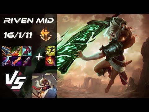 MID Riven vs Corki - NA Challenger Patch 25.S1.3