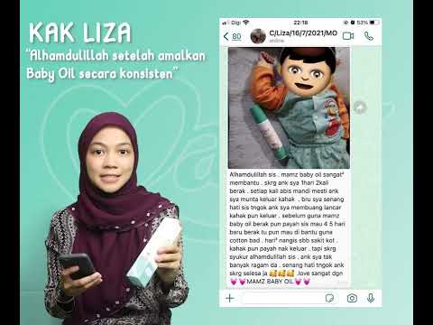 APA KATA PENGGUNA MAMZ OIL UNTUK ANAK SEMBELIT?