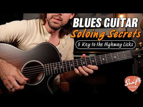 Blues Soloing Secrets - 5 "Key to the Highway" Guitar Licks!