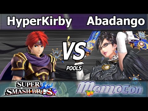 HyperKirby (Roy) vs. LG|Abadango (Bayonetta) - Wii U Pools - Momocon 2017