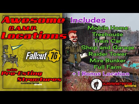 Awesome Camp Locations with Pre-Existing Structures | Fallout 76